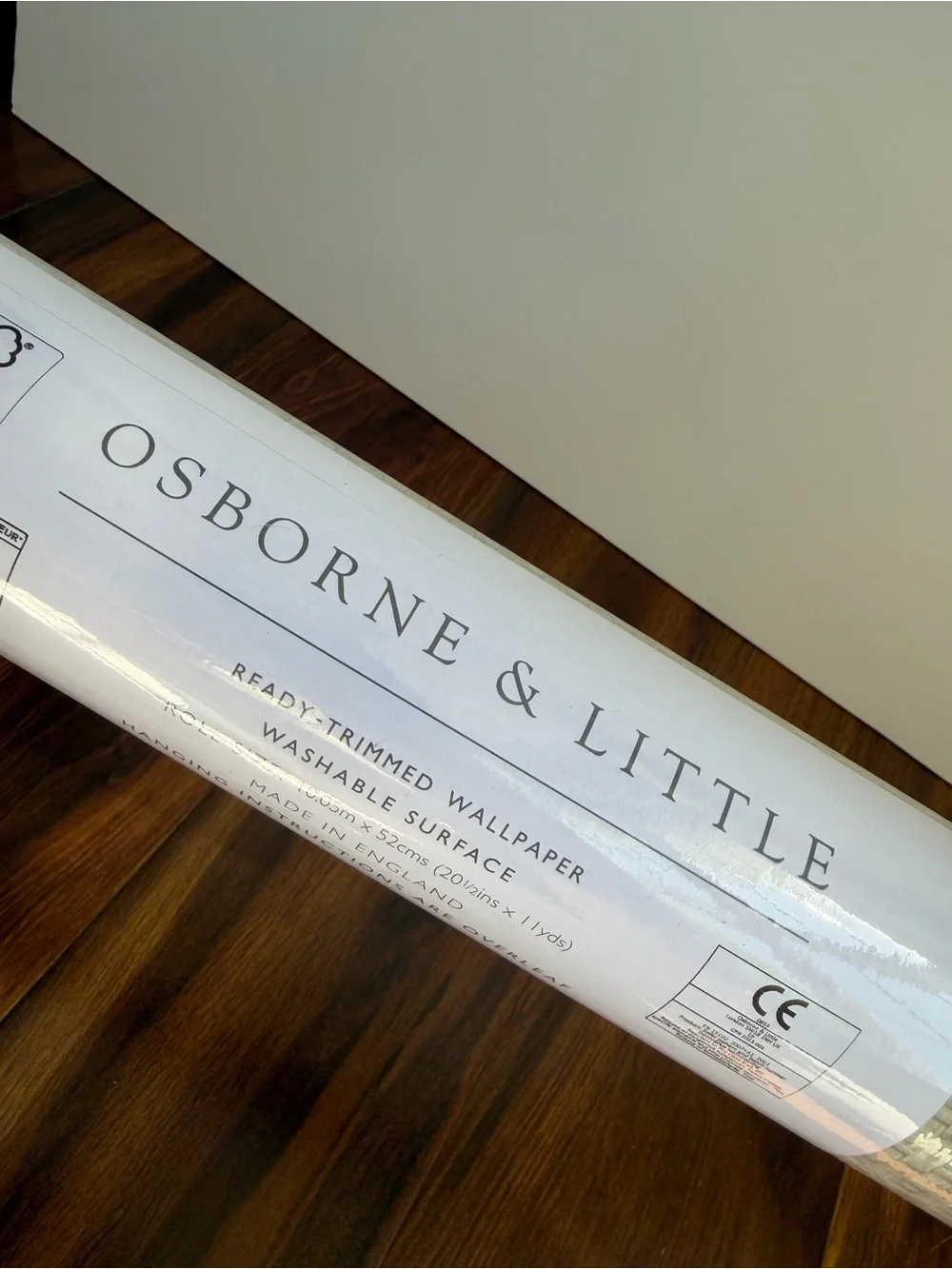 Osborne & Little Ready Trimmed Wallpaper W6345-04 CORDOVAN 20.5”x 11 Yards